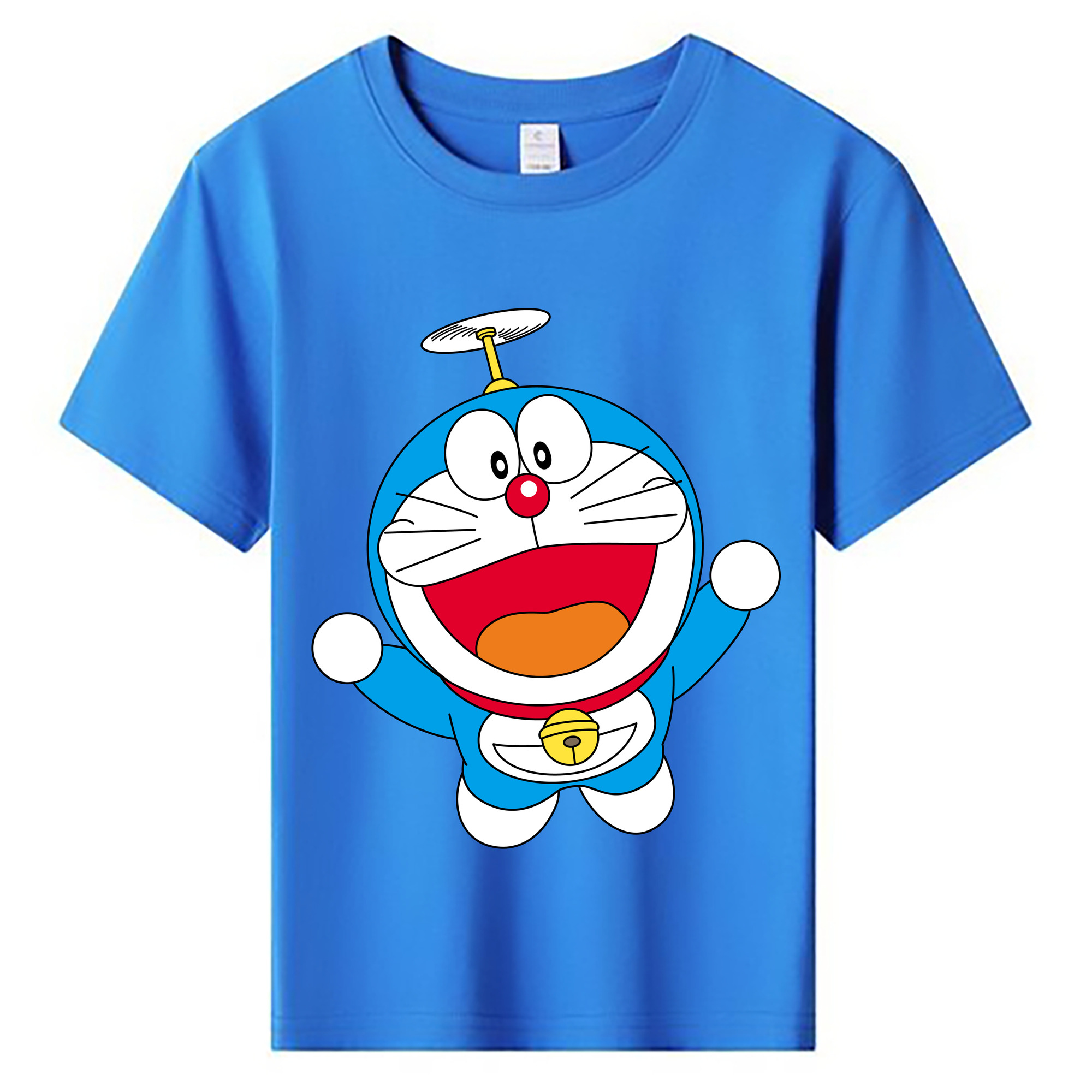 （画像用） ドラえもん Doraemon 綿100％キッズTシャツ（フロントプリント）